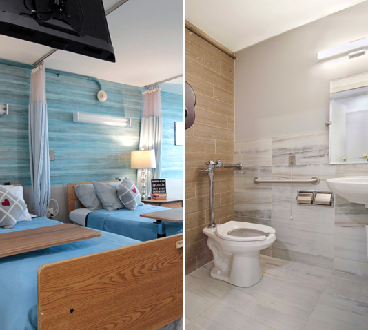 Modern comfortable amenities